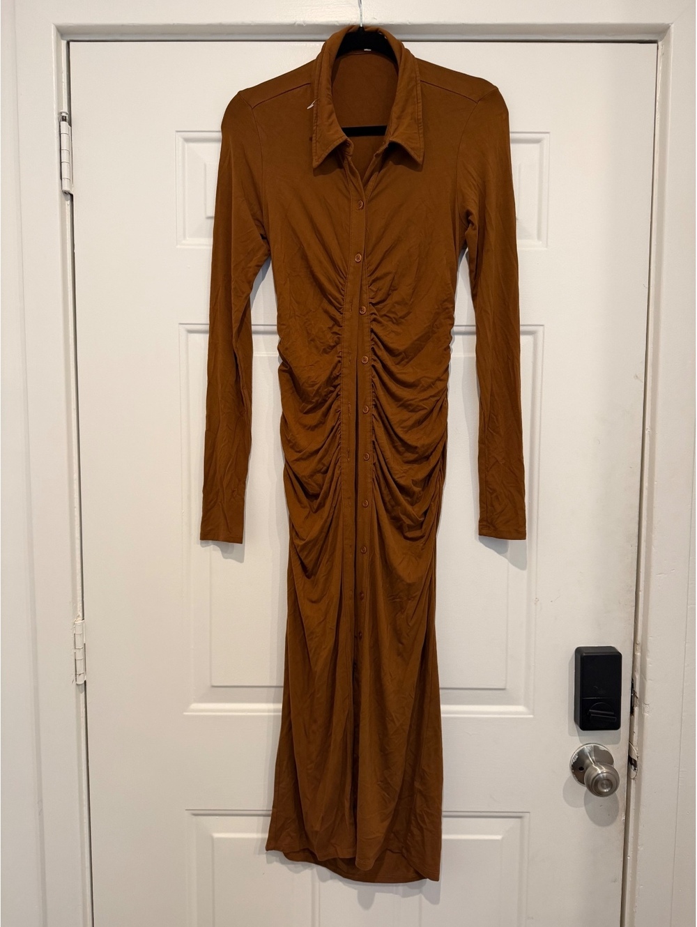 Good American Good Touch Button Up Dress